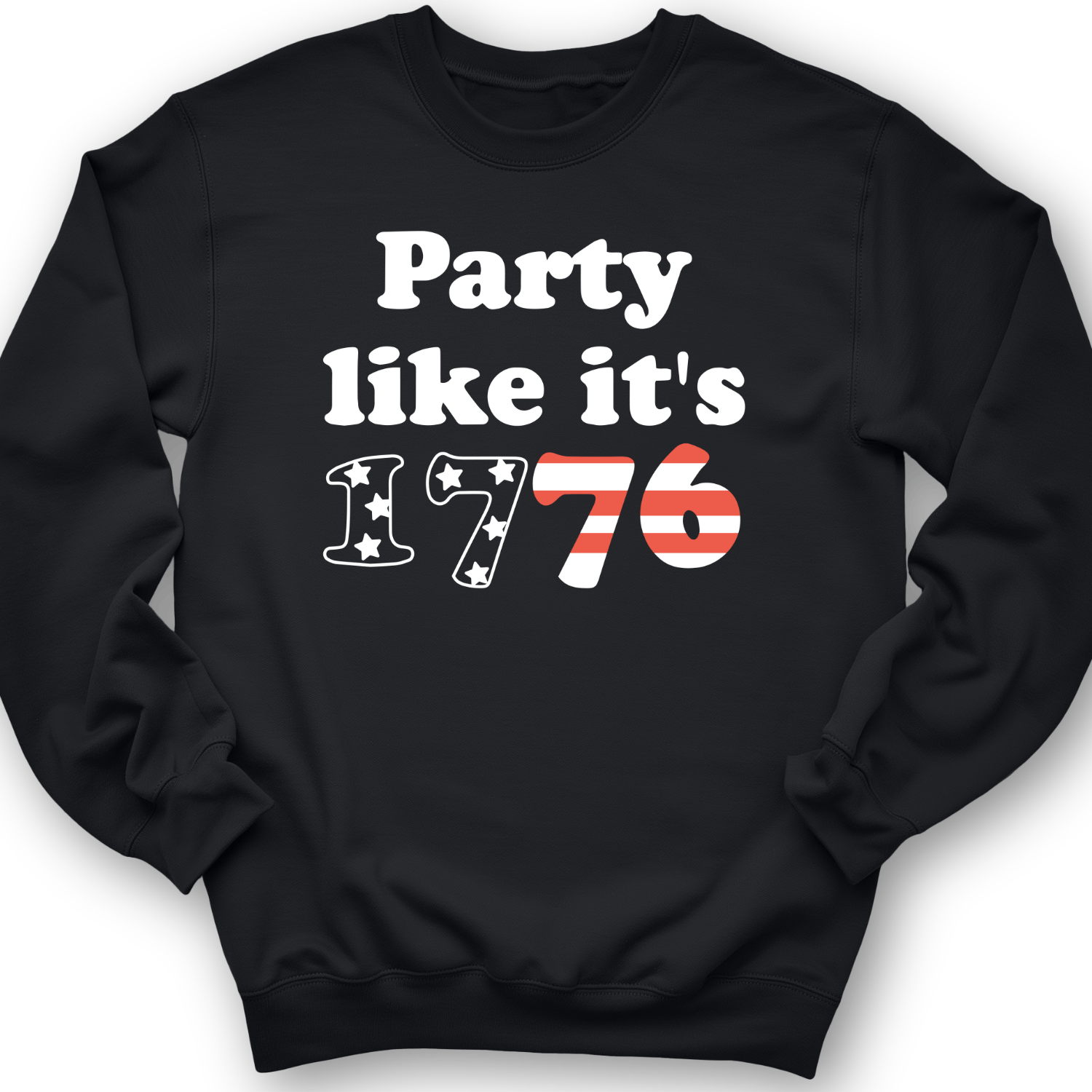 Party Like It's 1776 Crewneck Black / S