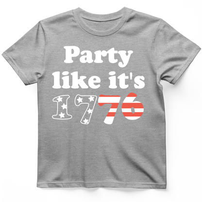 Party Like It's 1776 T-Shirt Sport Grey / S