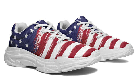 Patriotic Chunky Sneakers