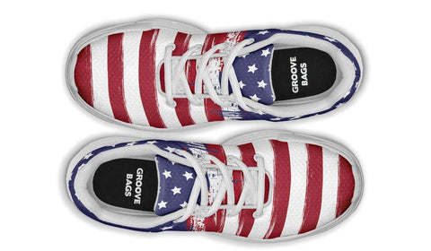 Patriotic Chunky Sneakers