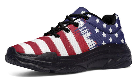 Patriotic Chunky Sneakers