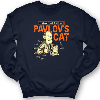 Pavlov's Cat Failure Crewneck Navy / S