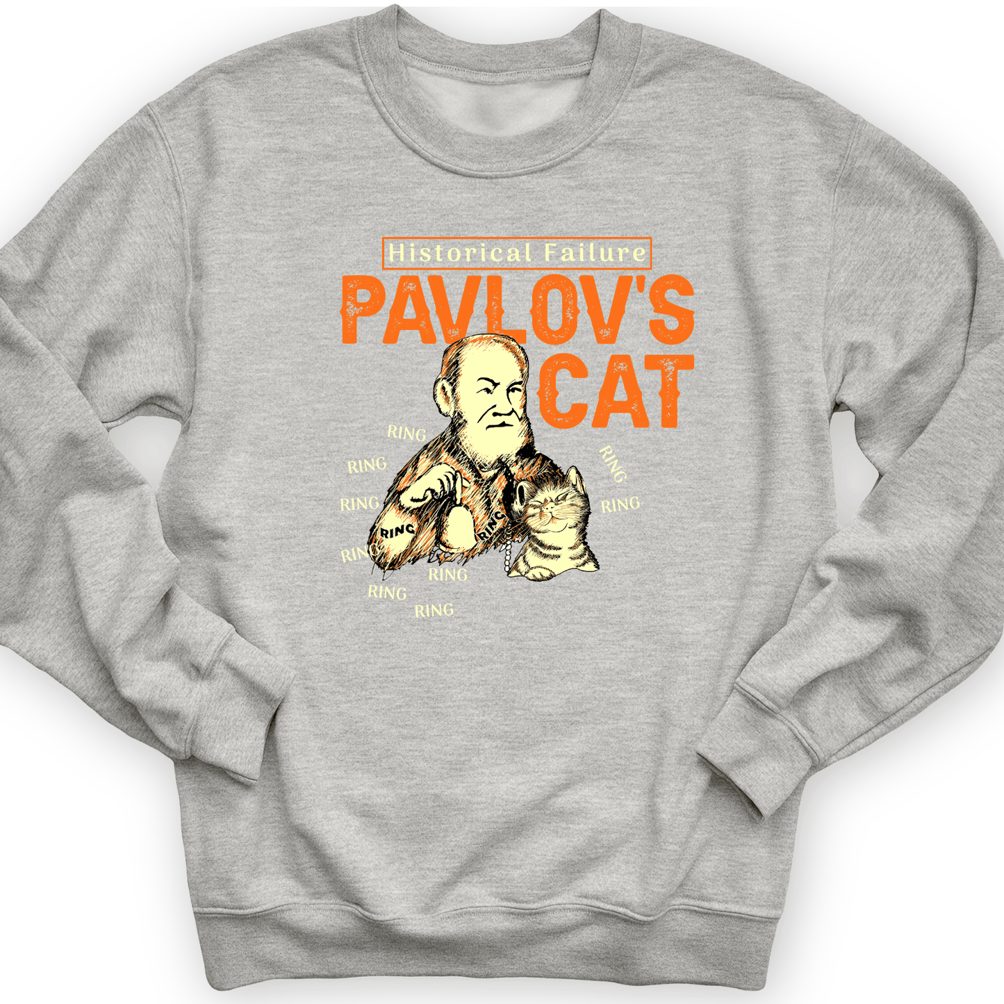 Pavlov's Cat Failure Crewneck Sport Grey / S