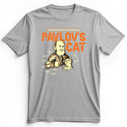 Pavlov's Cat Failure Premium Tee Athletic Heather / S
