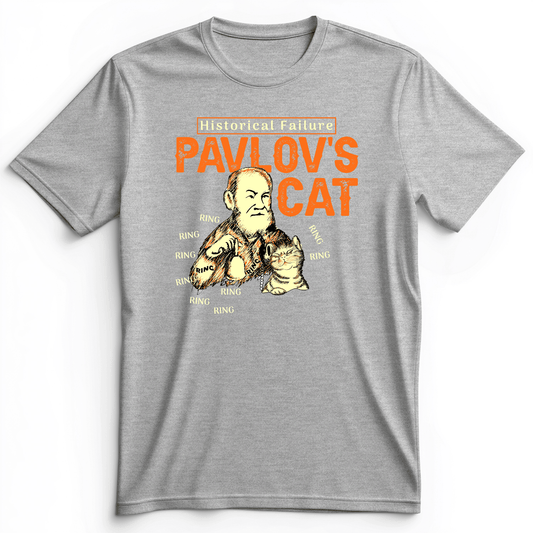 Pavlov's Cat Failure Premium Tee Athletic Heather / S