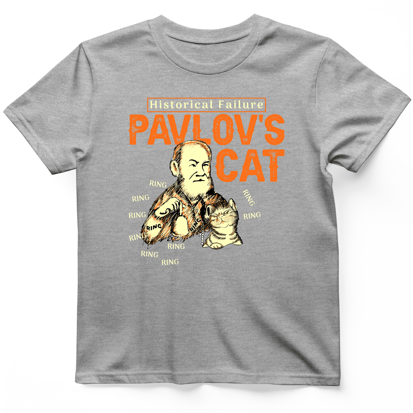 Pavlov's Cat Failure T-Shirt Sport Grey / S