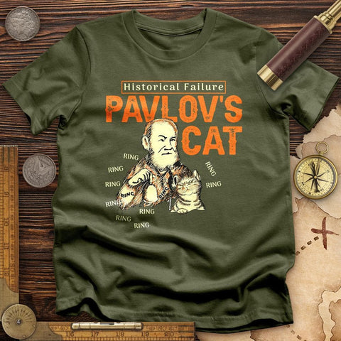 Pavlov's Cat Failure T-Shirt Military Green / S