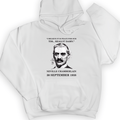 Peace For Our Time Hoodie White / S