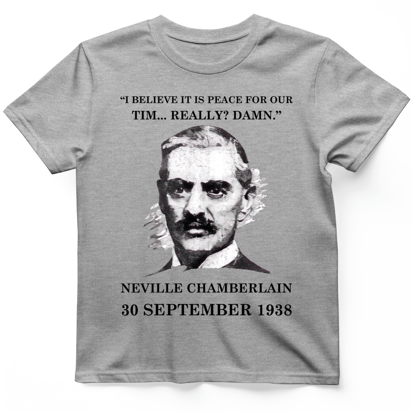 Peace For Our Time T-Shirt Sport Grey / S