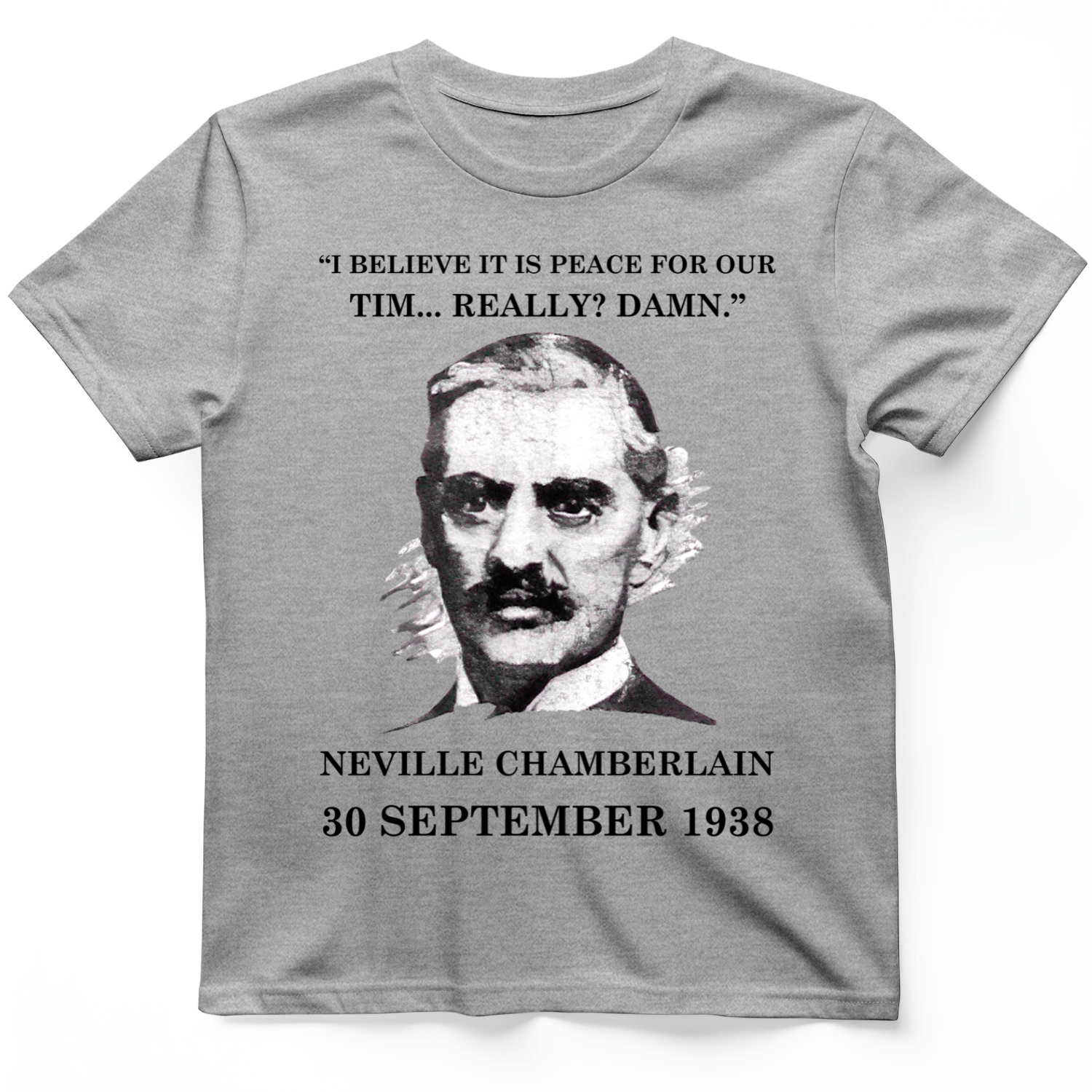 Peace For Our Time T-Shirt Sport Grey / S