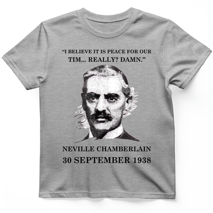 Peace For Our Time T-Shirt Sport Grey / S