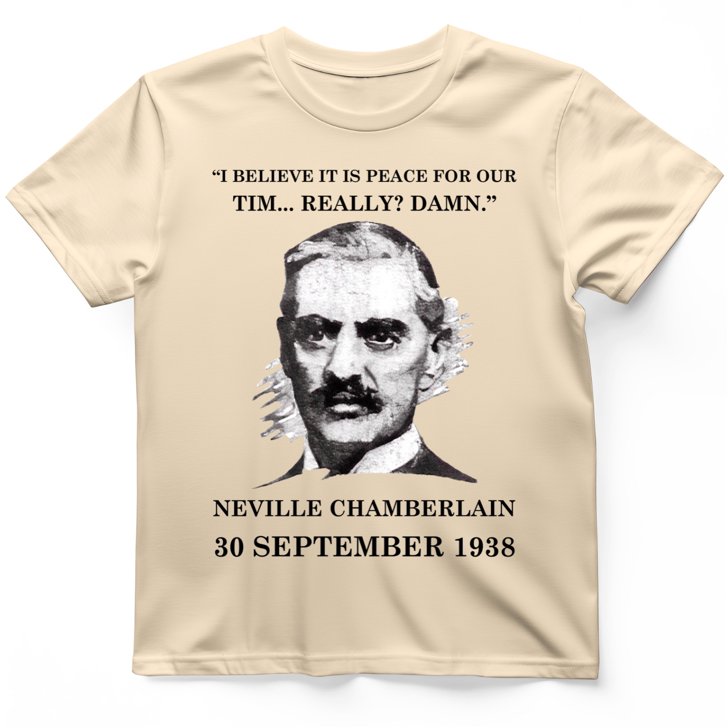 Peace For Our Time T-Shirt Natural / S