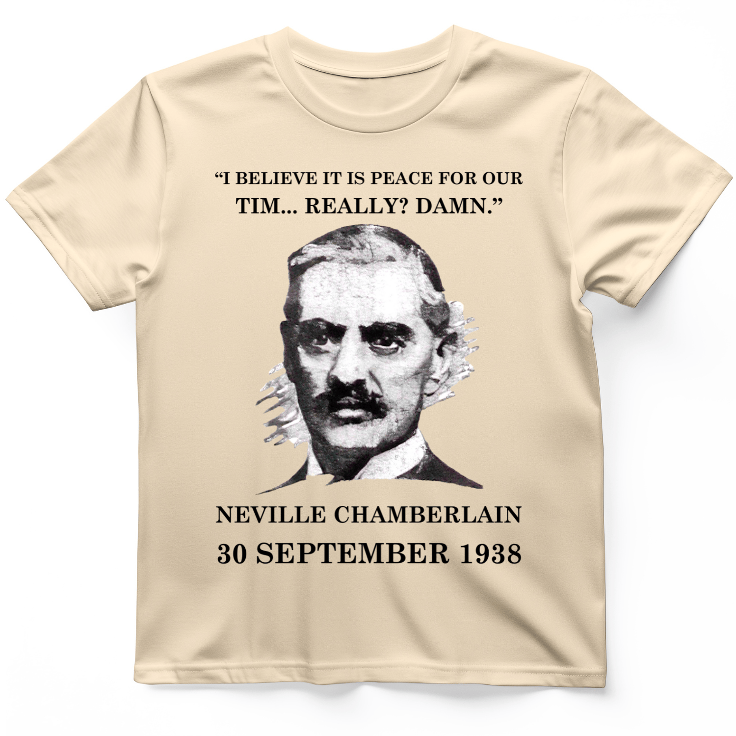 Peace For Our Time T-Shirt Natural / S