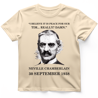 Peace For Our Time T-Shirt Natural / S