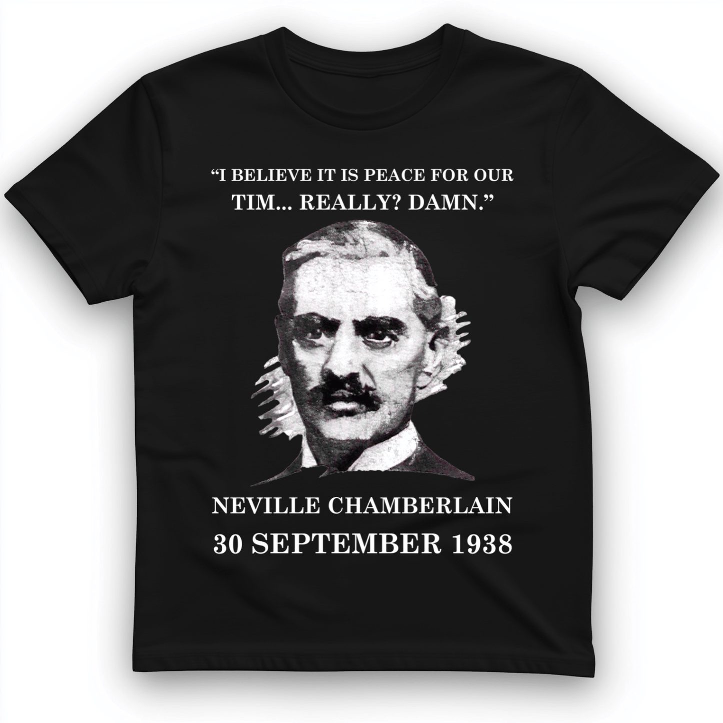 Peace For Our Time T-Shirt Black / S