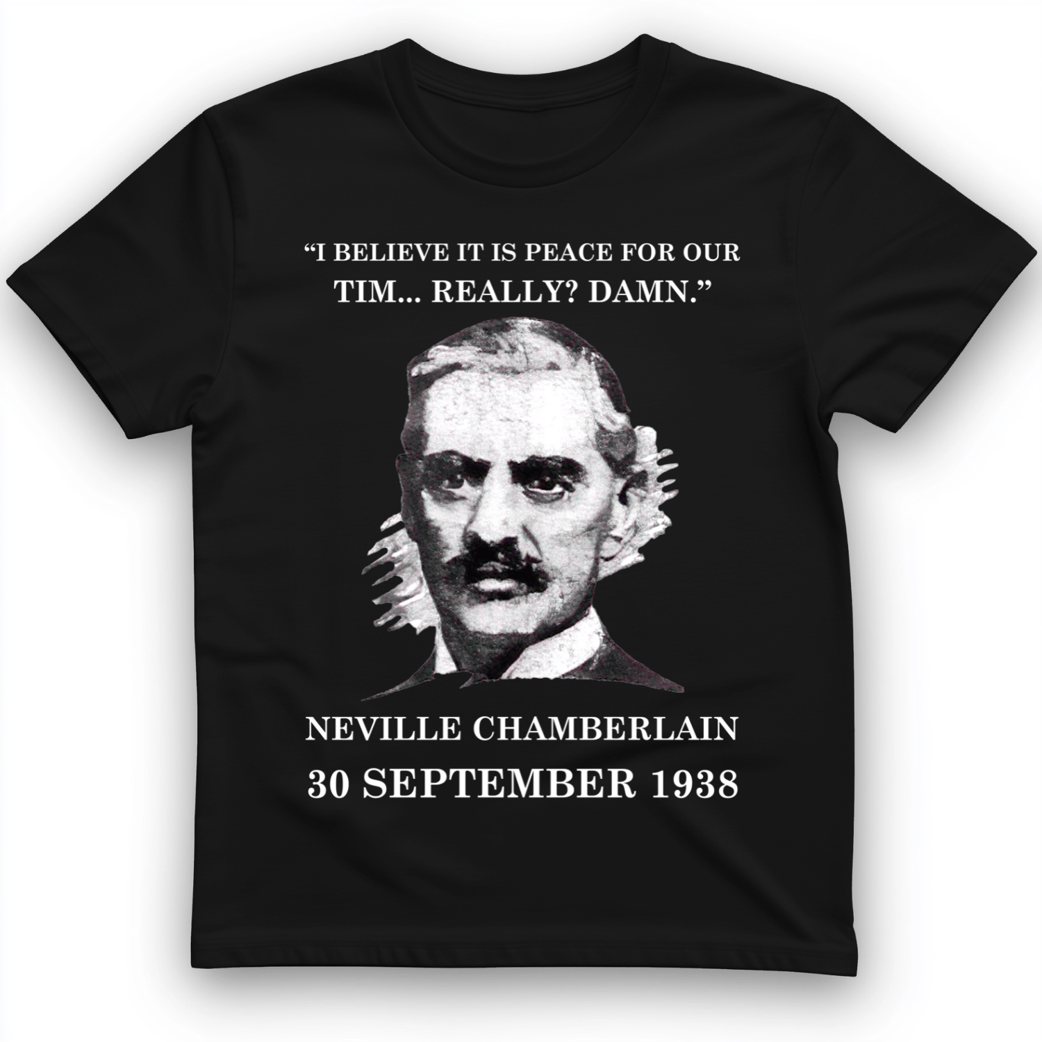 Peace For Our Time T-Shirt Black / S