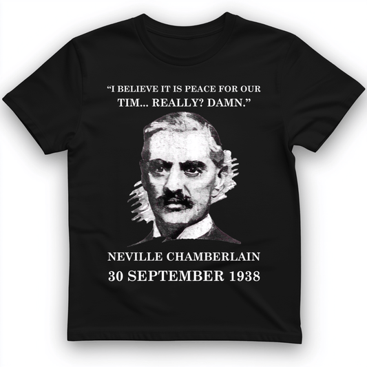 Peace For Our Time T-Shirt Black / S