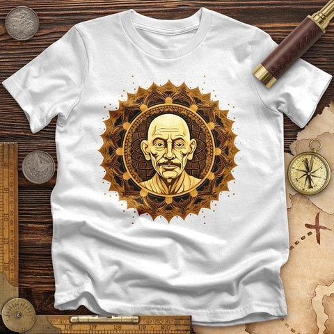 Peaceful Gandhi T-Shirt White / S