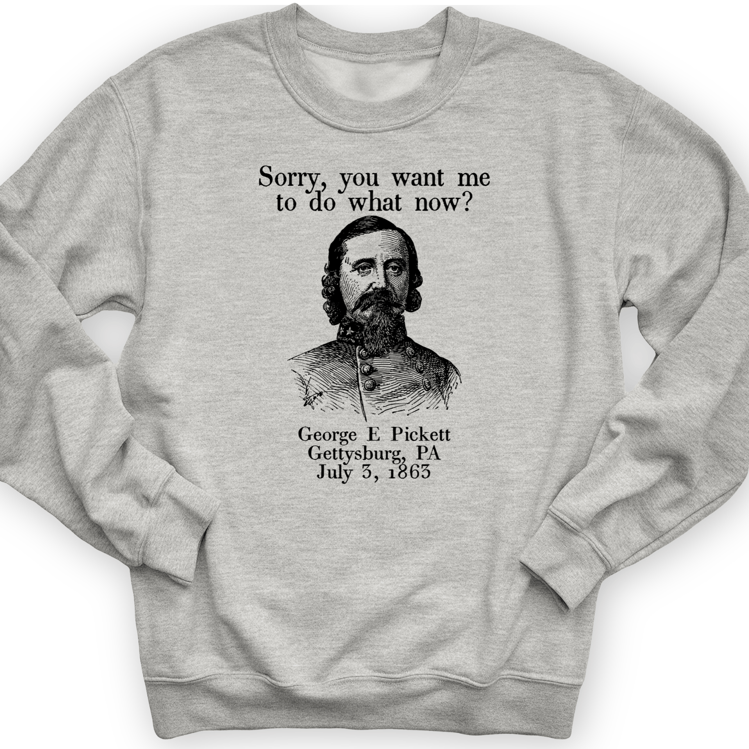 Pickett Do What Now Crewneck Sport Grey / S