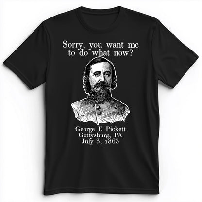 Pickett Do What Now Premium Tee Black / S