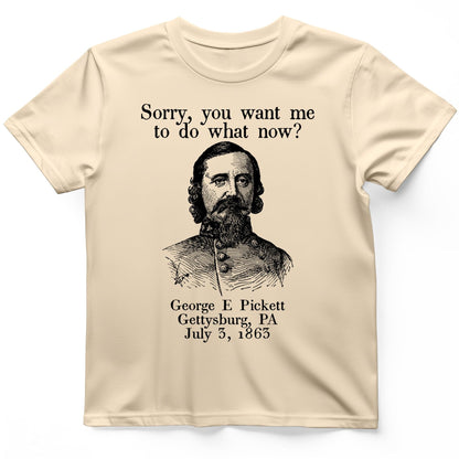 Pickett Do What Now Premium Tee Natural / S