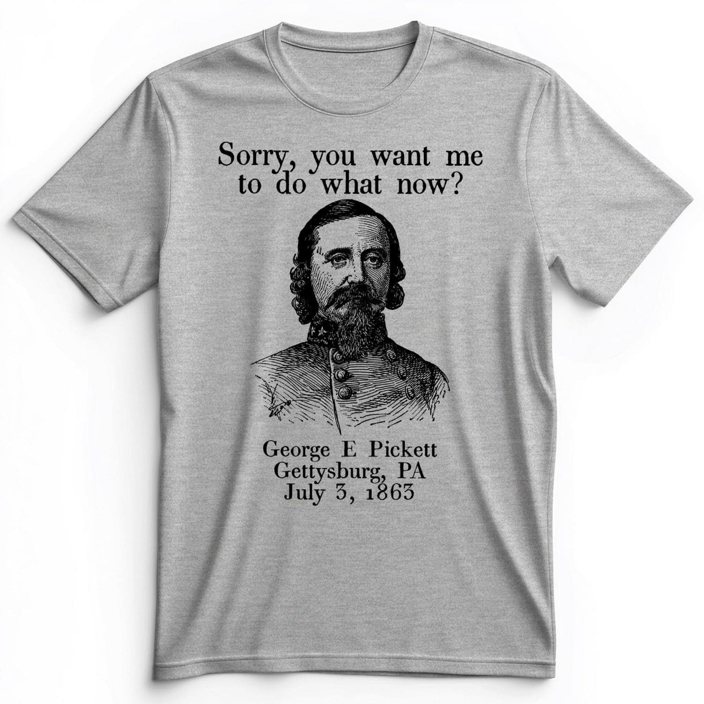 Pickett Do What Now Premium Tee Athletic Heather / S