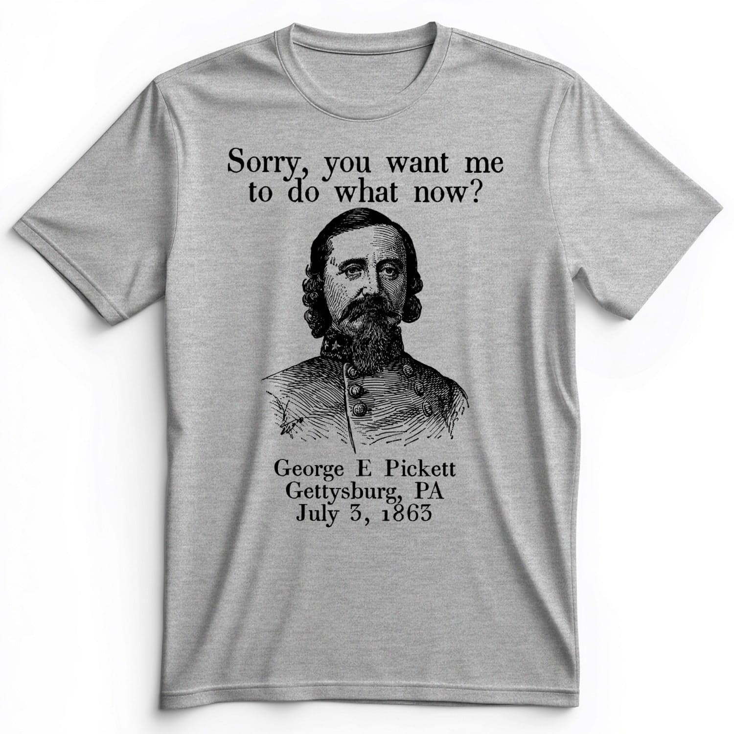 Pickett Do What Now Premium Tee Athletic Heather / S