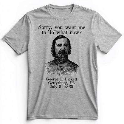 Pickett Do What Now Premium Tee Athletic Heather / S