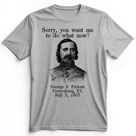 Pickett Do What Now Premium Tee Athletic Heather / S