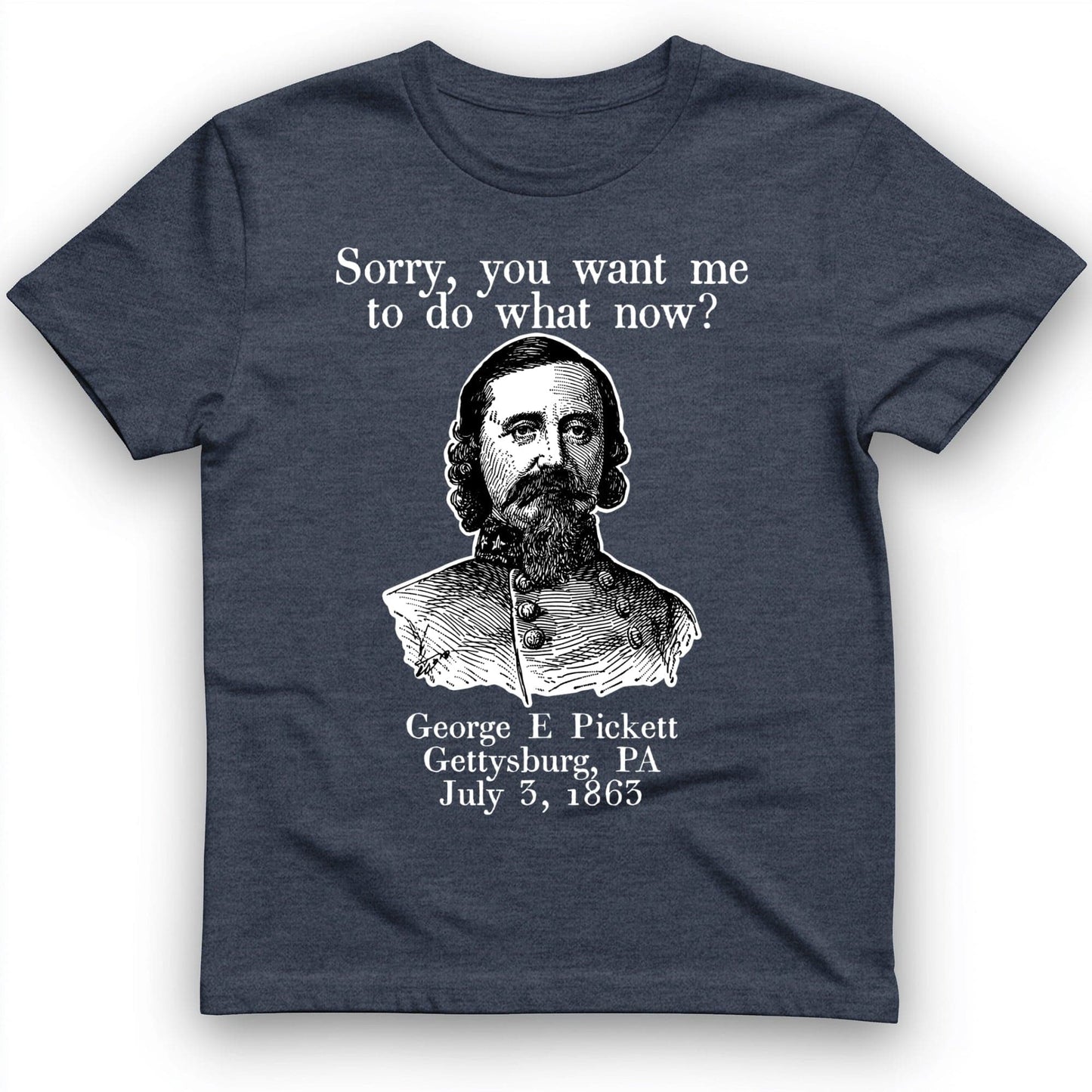 Pickett Do What Now T-Shirt Heather Navy / S