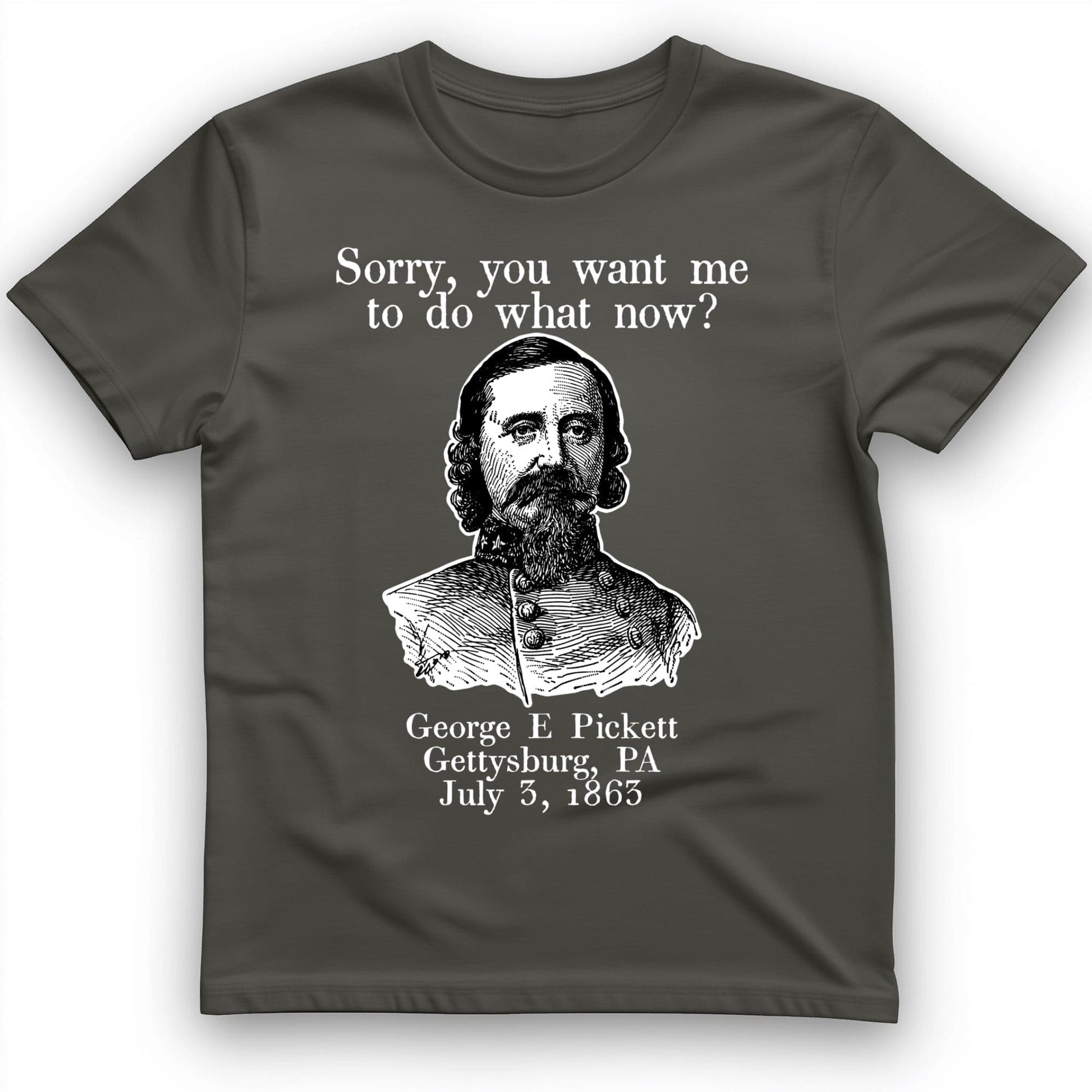 Pickett Do What Now T-Shirt Charcoal / S