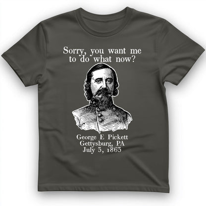 Pickett Do What Now T-Shirt Charcoal / S