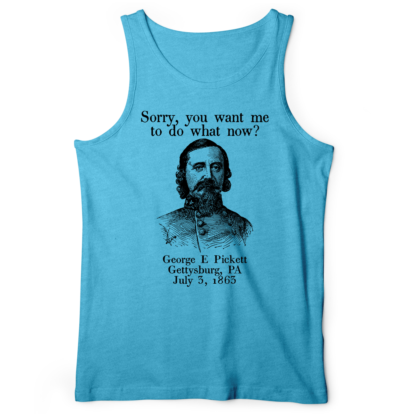 Pickett Do What Now Tank Aqua TriBlend / XS