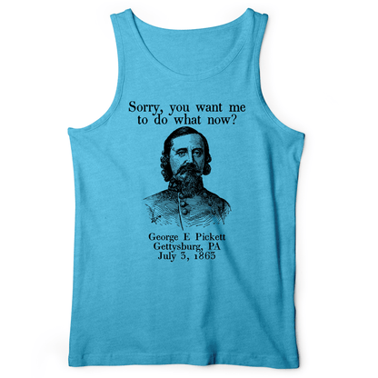 Pickett Do What Now Tank Aqua TriBlend / XS