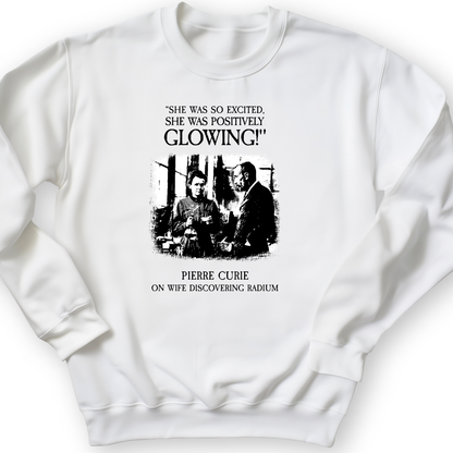 Pierre Curie Crewneck White / S