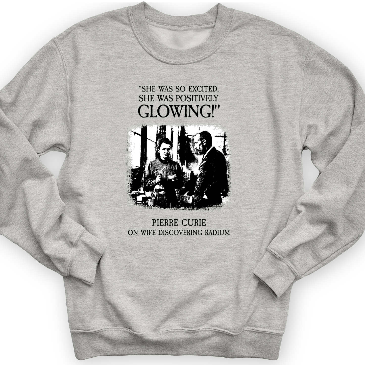 Pierre Curie Crewneck Sport Grey / S