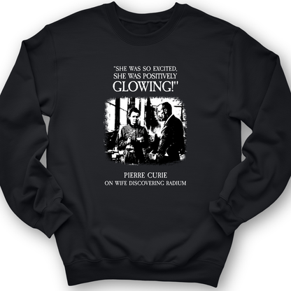 Pierre Curie Crewneck Black / S