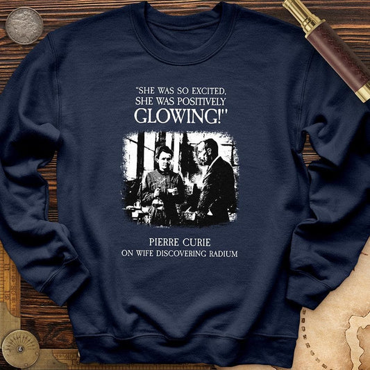 Pierre Curie Crewneck Navy / S