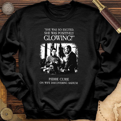 Pierre Curie Crewneck Black / S