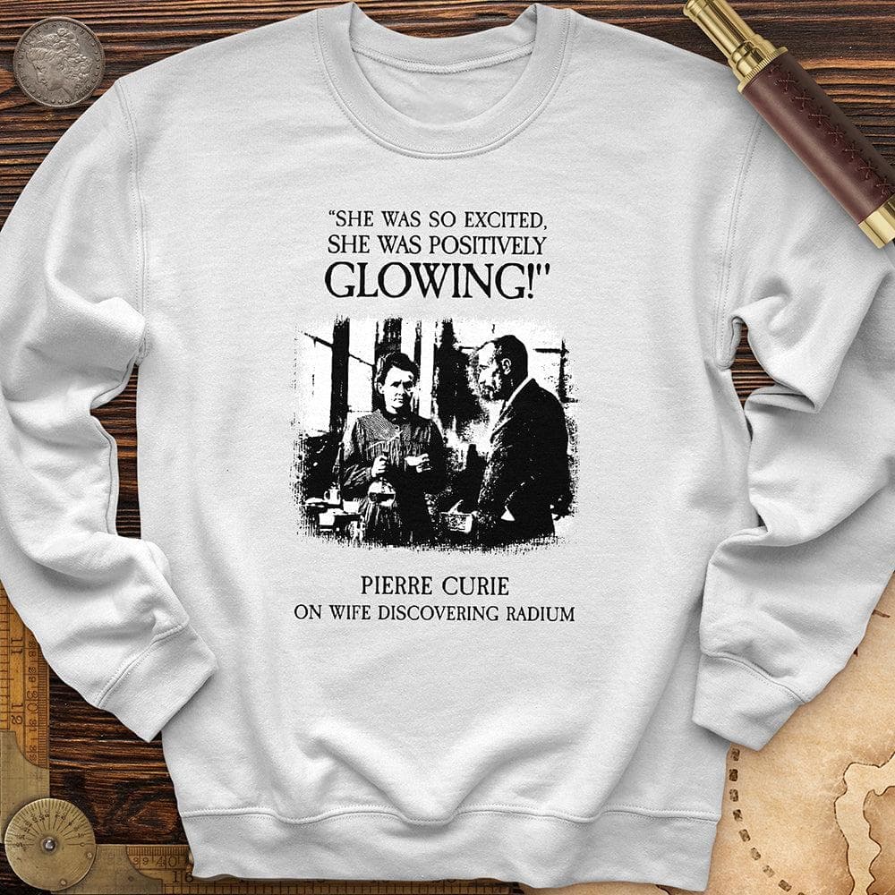 Pierre Curie Crewneck White / S