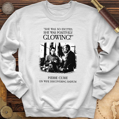 Pierre Curie Crewneck White / S