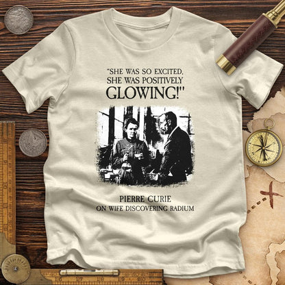 Pierre Curie Premium Quality Tee Natural / S