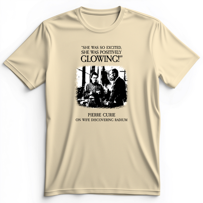 Pierre Curie Premium Tee Natural / S