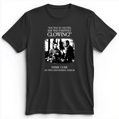 Pierre Curie Premium Tee Dark Grey Heather / S