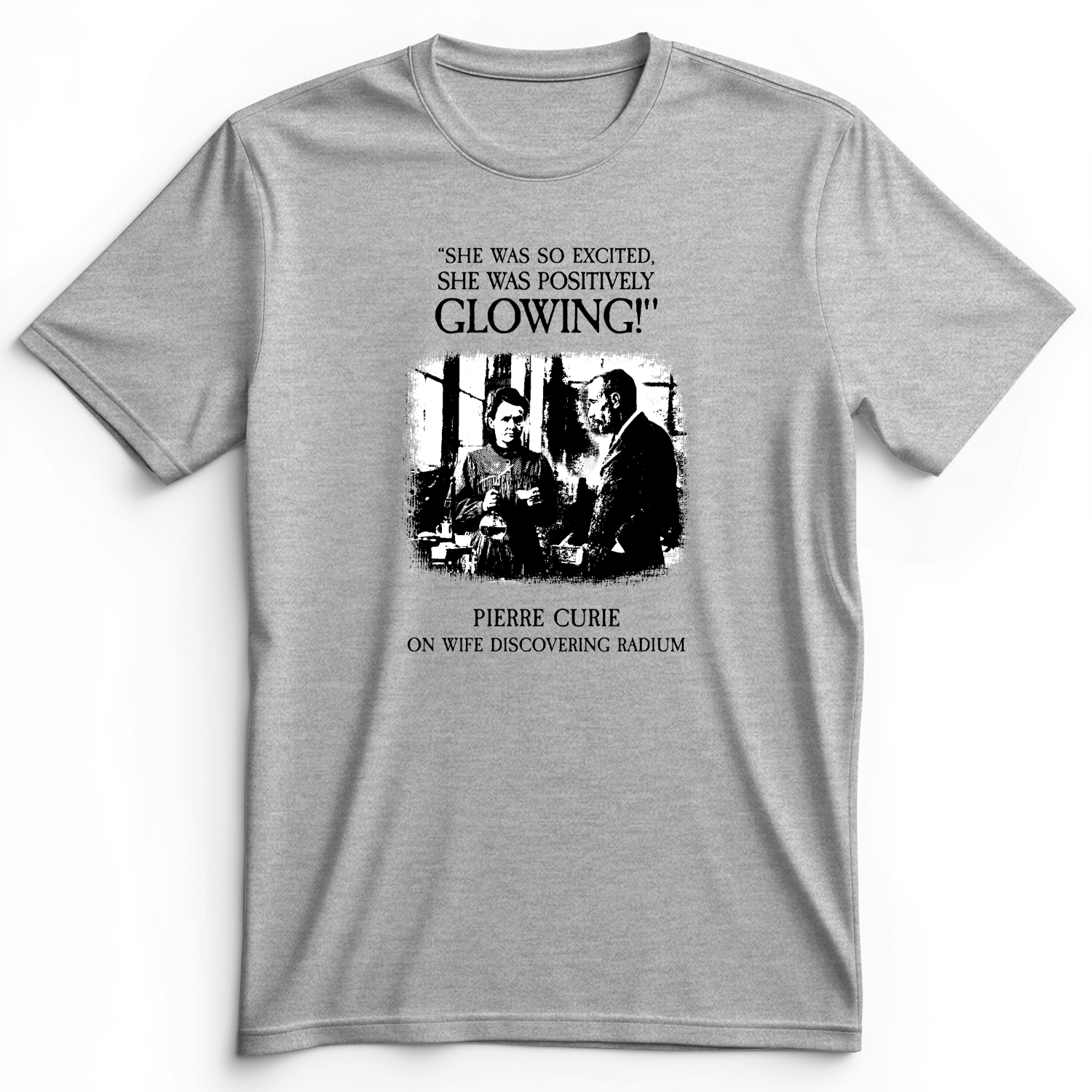 Pierre Curie Premium Tee Athletic Heather / S