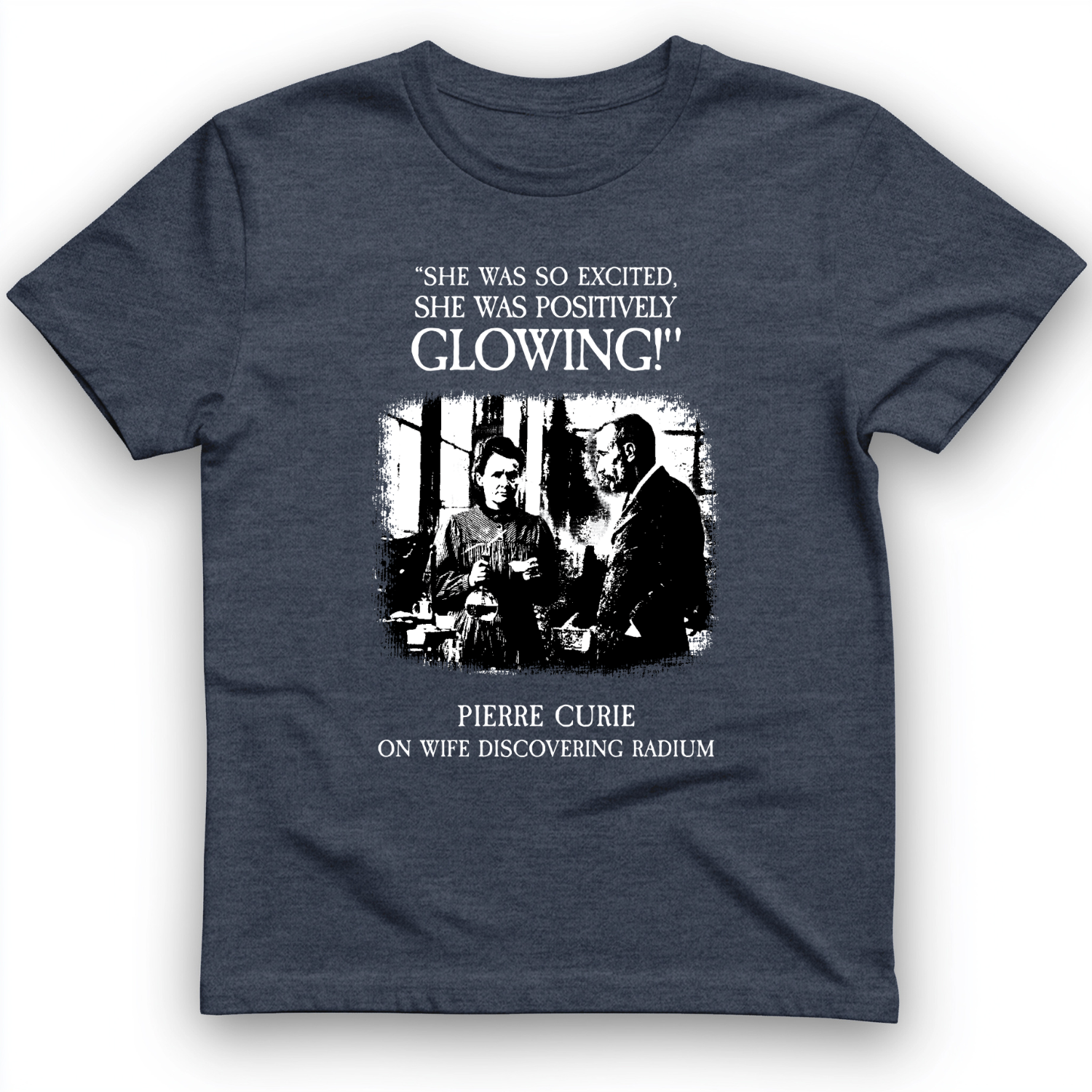 Pierre Curie T-Shirt Heather Navy / S