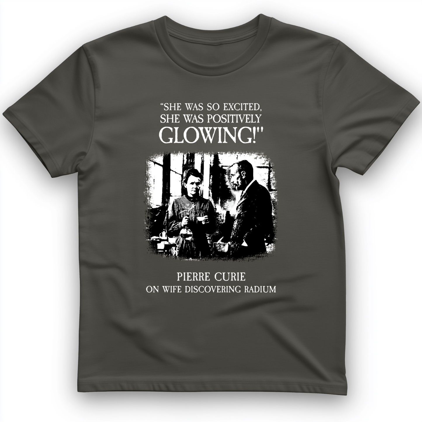 Pierre Curie T-Shirt Charcoal / S