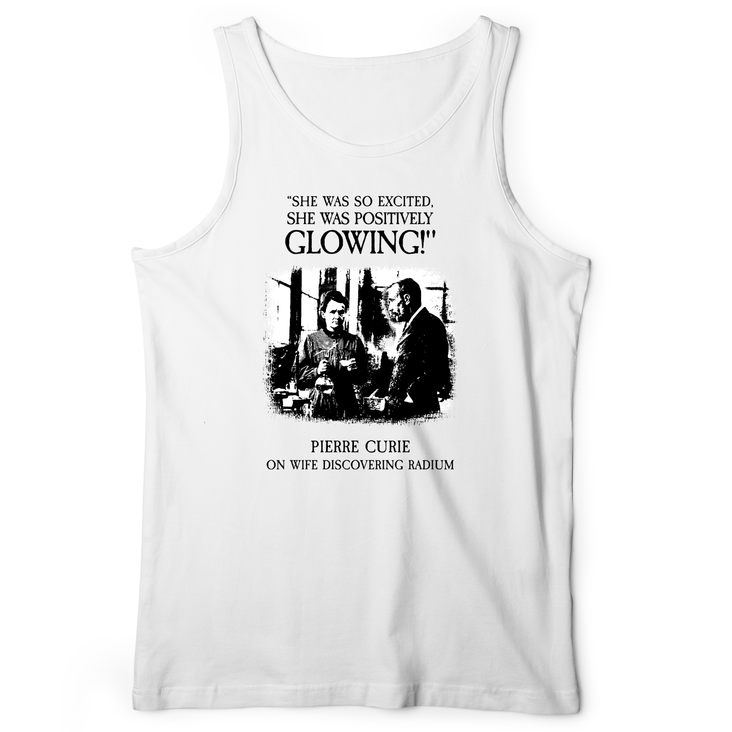 Pierre Curie Tank White / XS