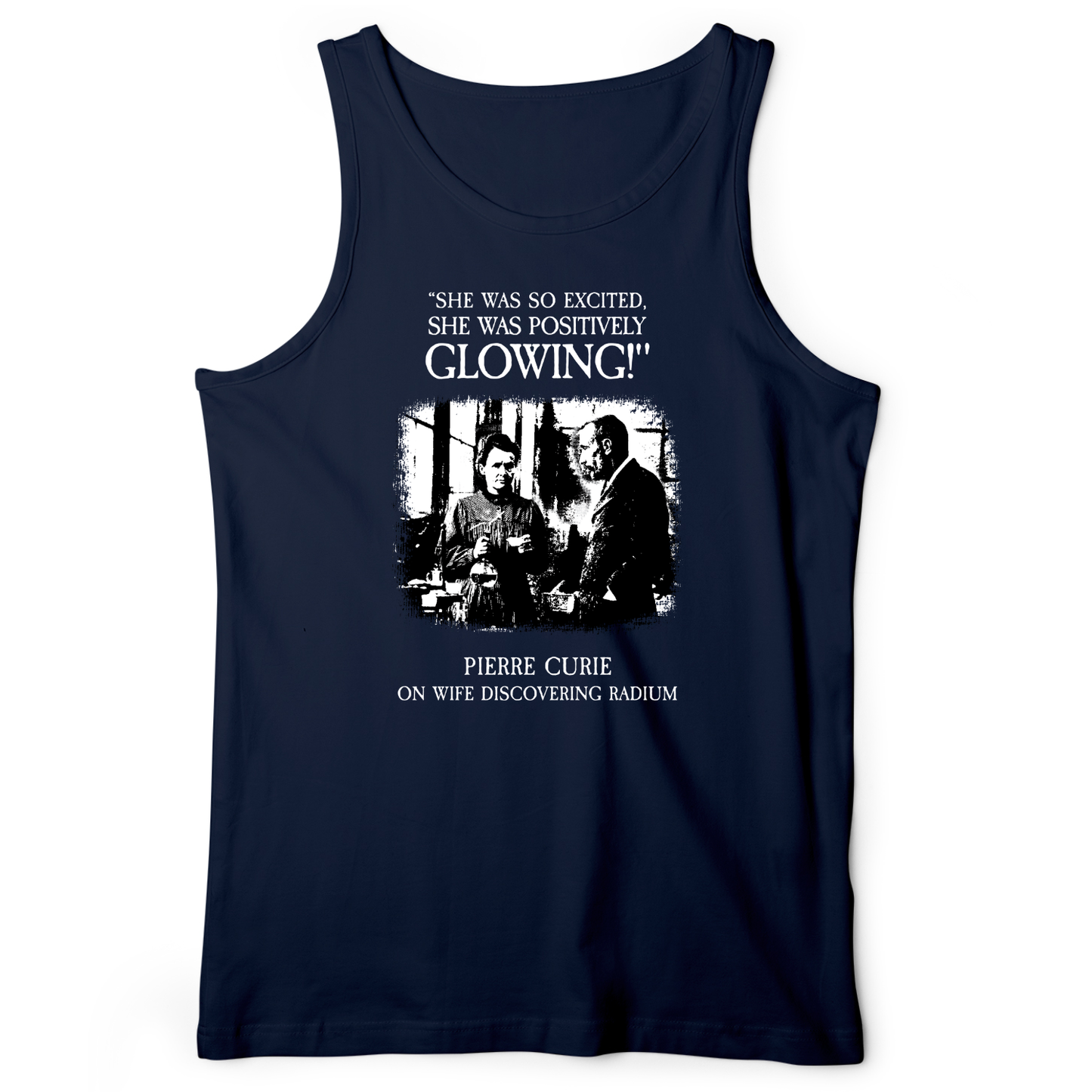 Pierre Curie Tank Navy / XS