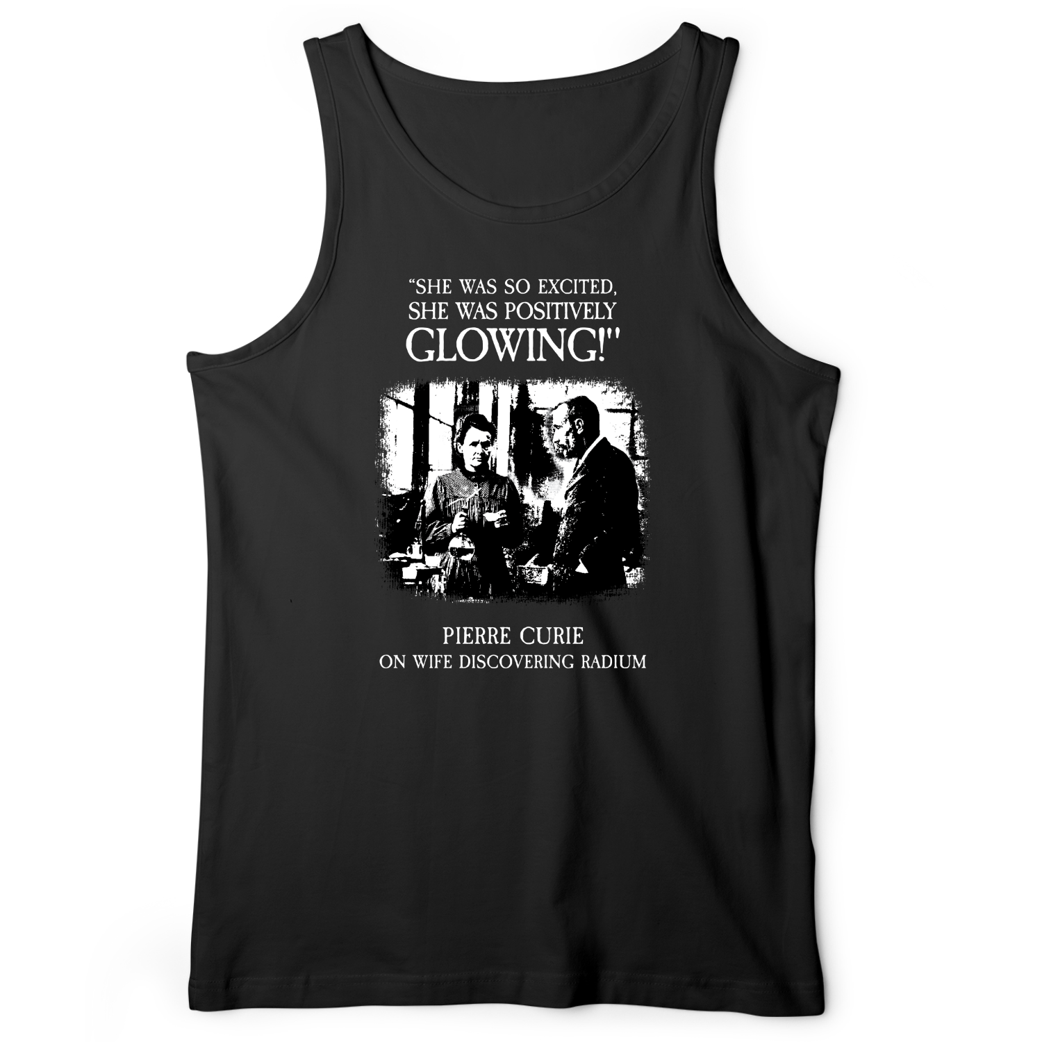 Pierre Curie Tank Black / XS